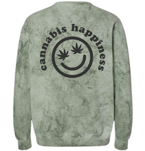 Load image into Gallery viewer, Cannabis Folk Color Blast Crewneck