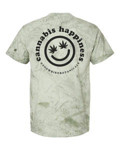 Cannabis Folk Color Blast Tees