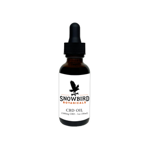 1500mg Full Spectrum CBD Oil - Whole Plant Extract - 1 oz (30ml)