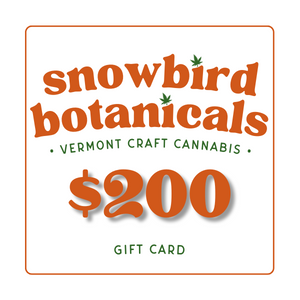 Snowbird Botanicals Gift Card