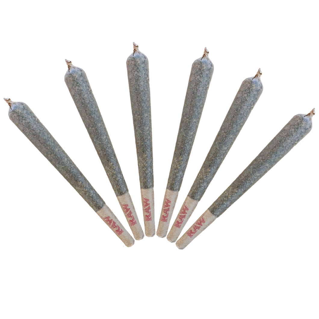 5 Pack White CBG Prerolls