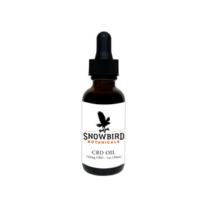 750mg Full Spectrum CBD Oil - Whole Plant Extract - 1 oz (30ml)