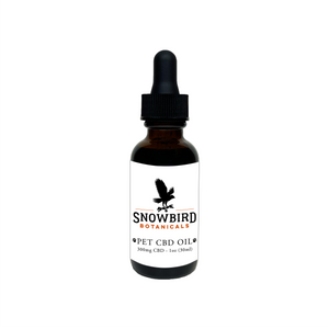 300mg Full Spectrum Pet CBD Oil - Whole Plant Extract - 1 oz (30ml)